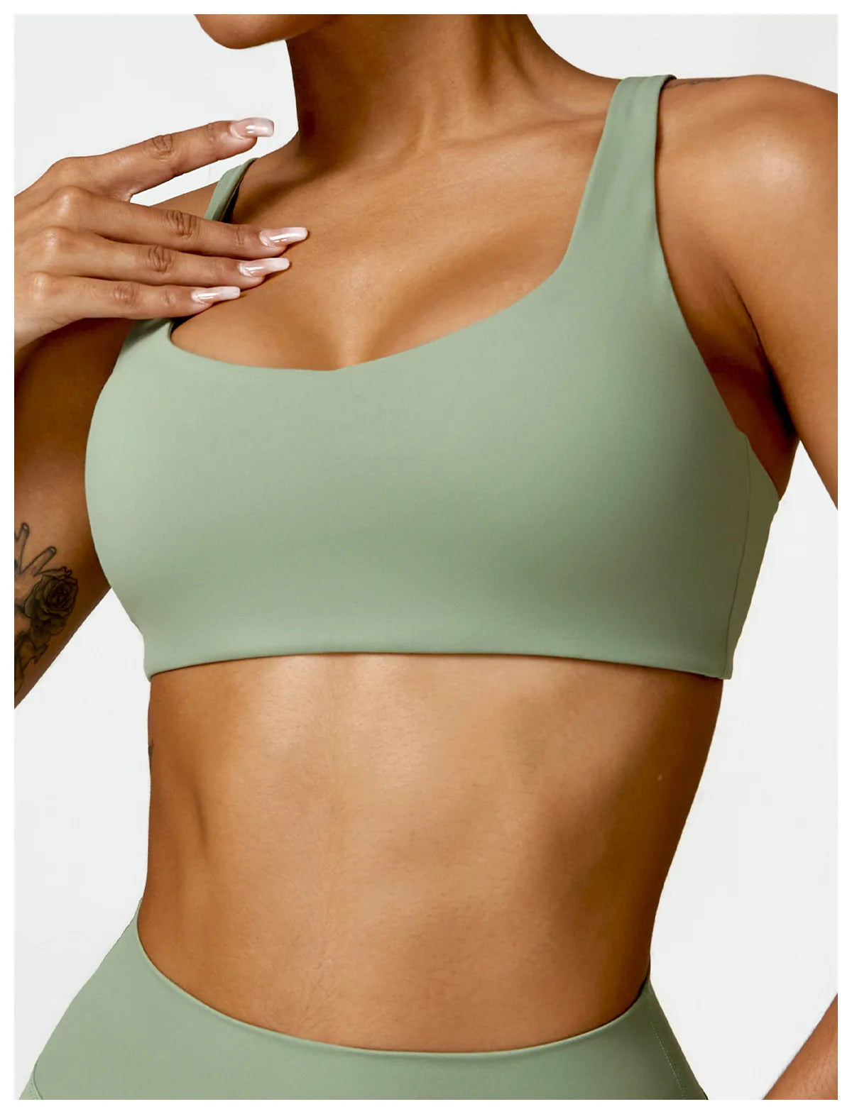 Top Alças Largas Fit Diamond | Sexy Push Up, Respirável e Conforto Total