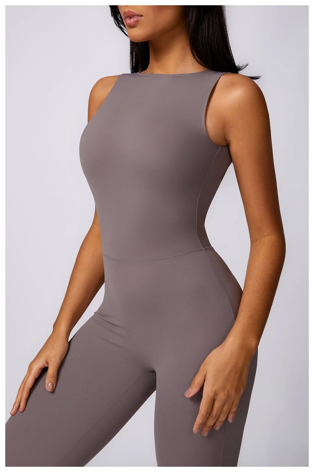 Macacão Fitness Feminino Scrunch Butt Sem Manga – One Piece Push Up | Fit Diamond