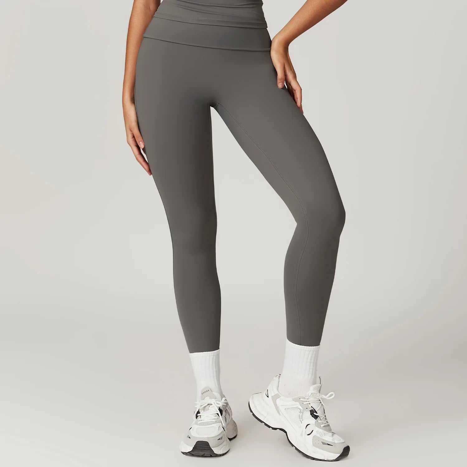 Legging Cintura Alta Slim – Push Up, Secagem Rápida e Alta Elasticidade para Academia e Yoga