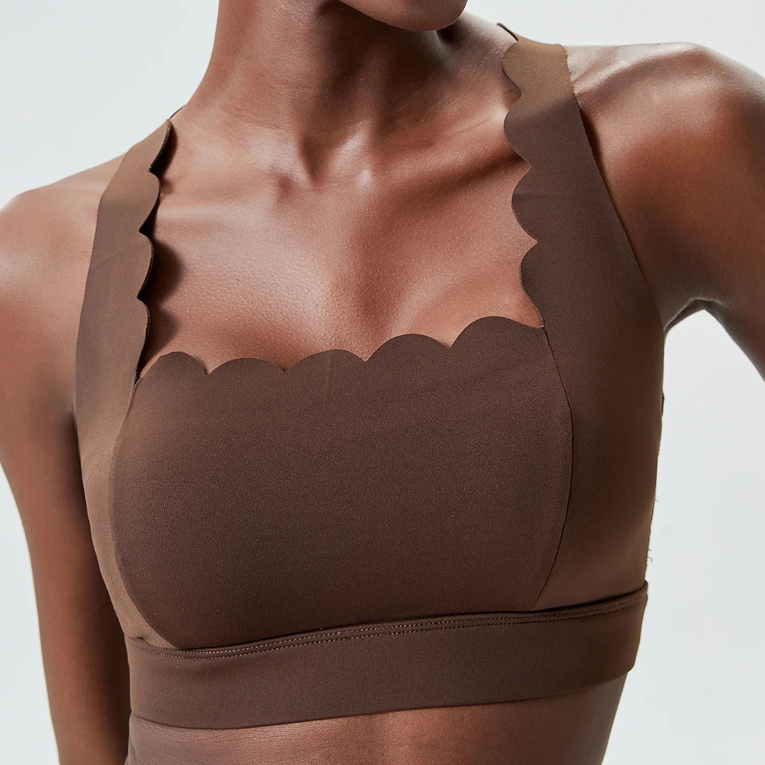 Top Esportivo Feminino Fit Diamond – Buttery Soft Decote Quadrado Sexy Back