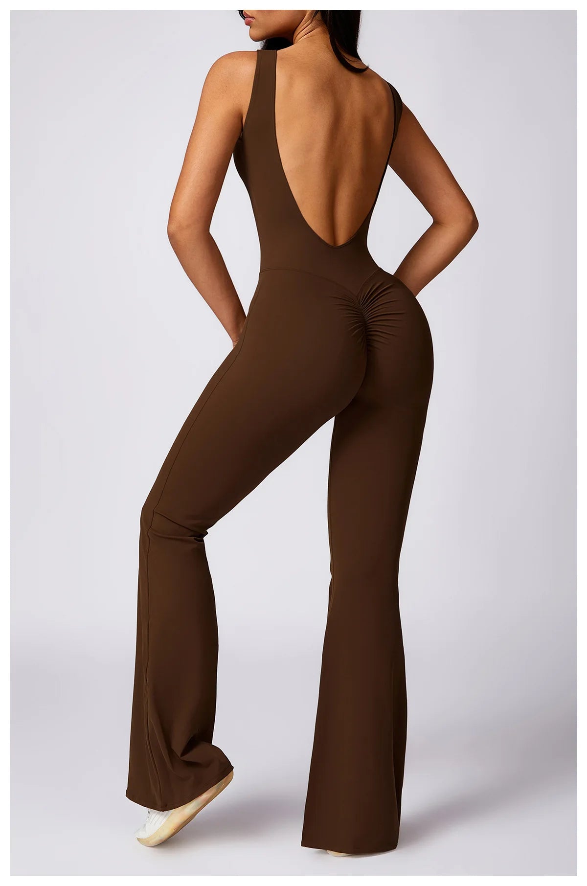 Macacão Fitness Feminino Scrunch Butt Sem Manga – One Piece Push Up | Fit Diamond