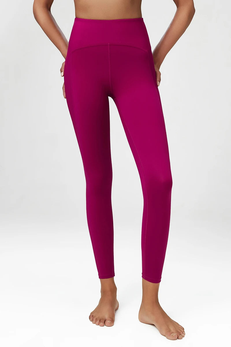 Legging Feminina Fit Diamonds Essential — Cintura Alta, Tecido Buttery Soft e Compressão Leve