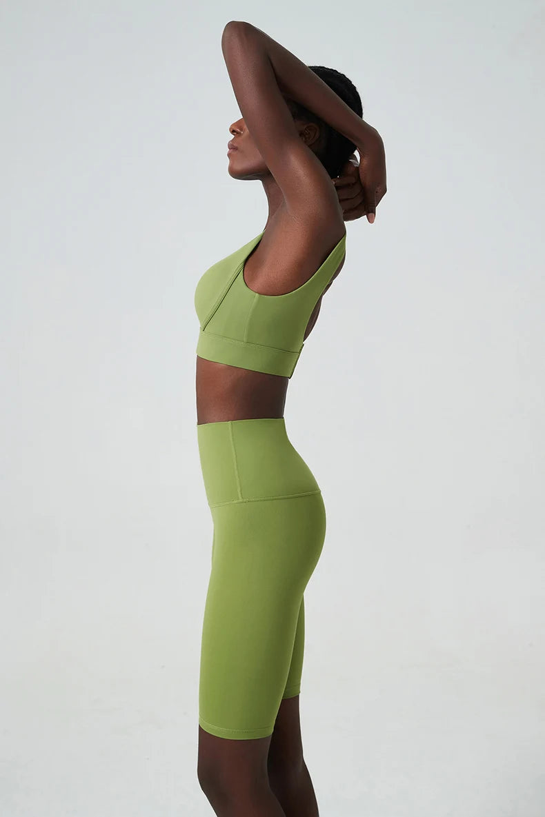 Conjunto Fitness Feminino 2 Peças Fit Diamond – Summer Shorts + Top Super Stretch