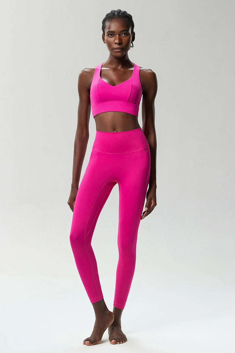 Conjunto Fitness Feminino 2 Peças Fit Diamond – Buttery Soft Slim Fit