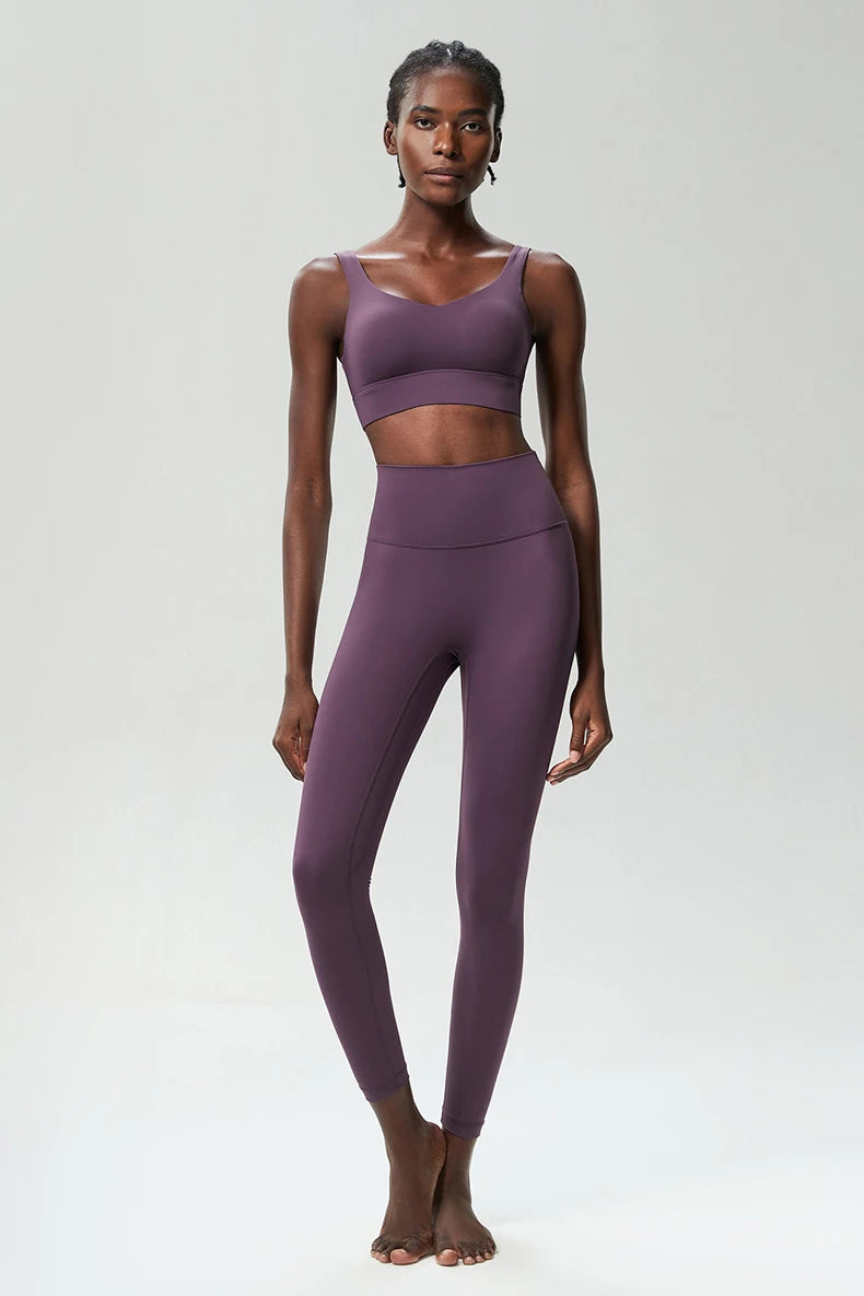 Conjunto Fitness Feminino 2 Peças Fit Diamond – Buttery Soft Slim Fit Respirável