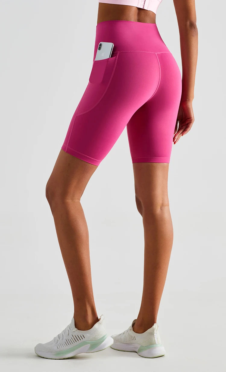 Short Fit Diamond High Waist Soft Stretch - Conforto, Sustentação e Elegância Esportiva.