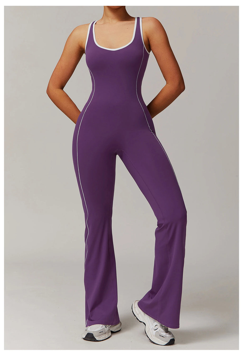 Macacão Fitness Feminino Curto com Zíper – One Piece Sem Manga | Fit Diamond
