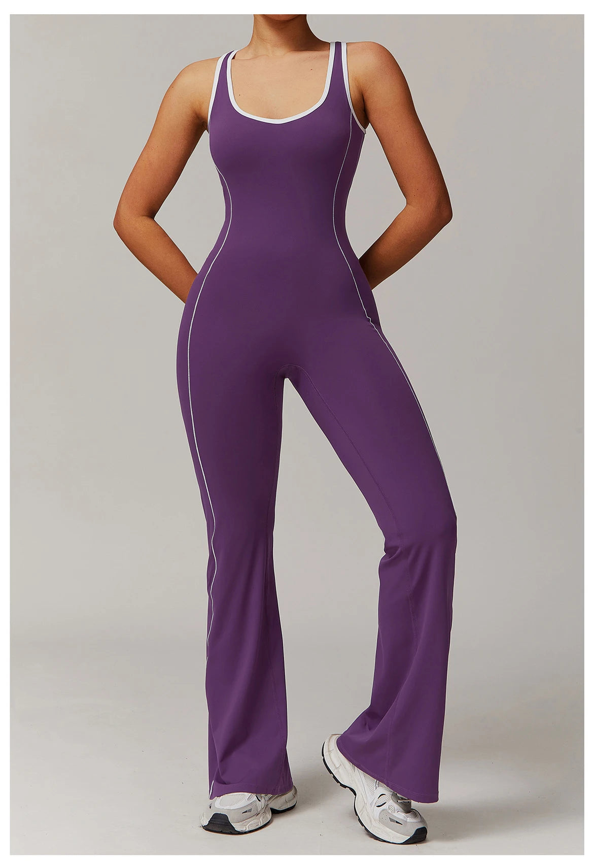 Macacão Fitness Feminino Curto com Zíper – One Piece Sem Manga | Fit Diamond