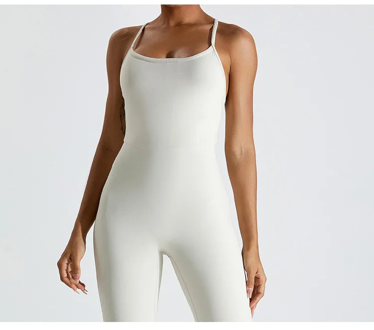 Macacão Fitness Feminino Seamless Sem Manga – Push Up One Piece | Fit Diamond