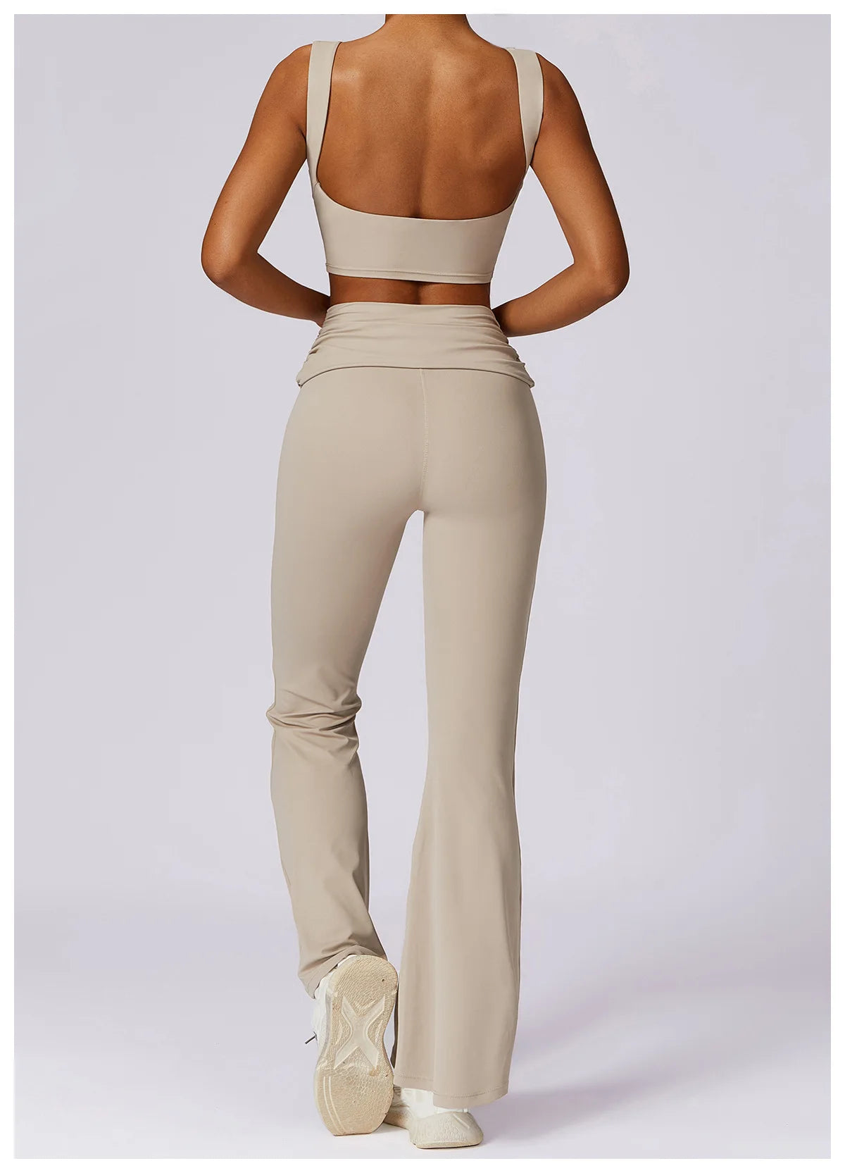 Top Esportivo Modelo Crop Top | Yoga & Academia