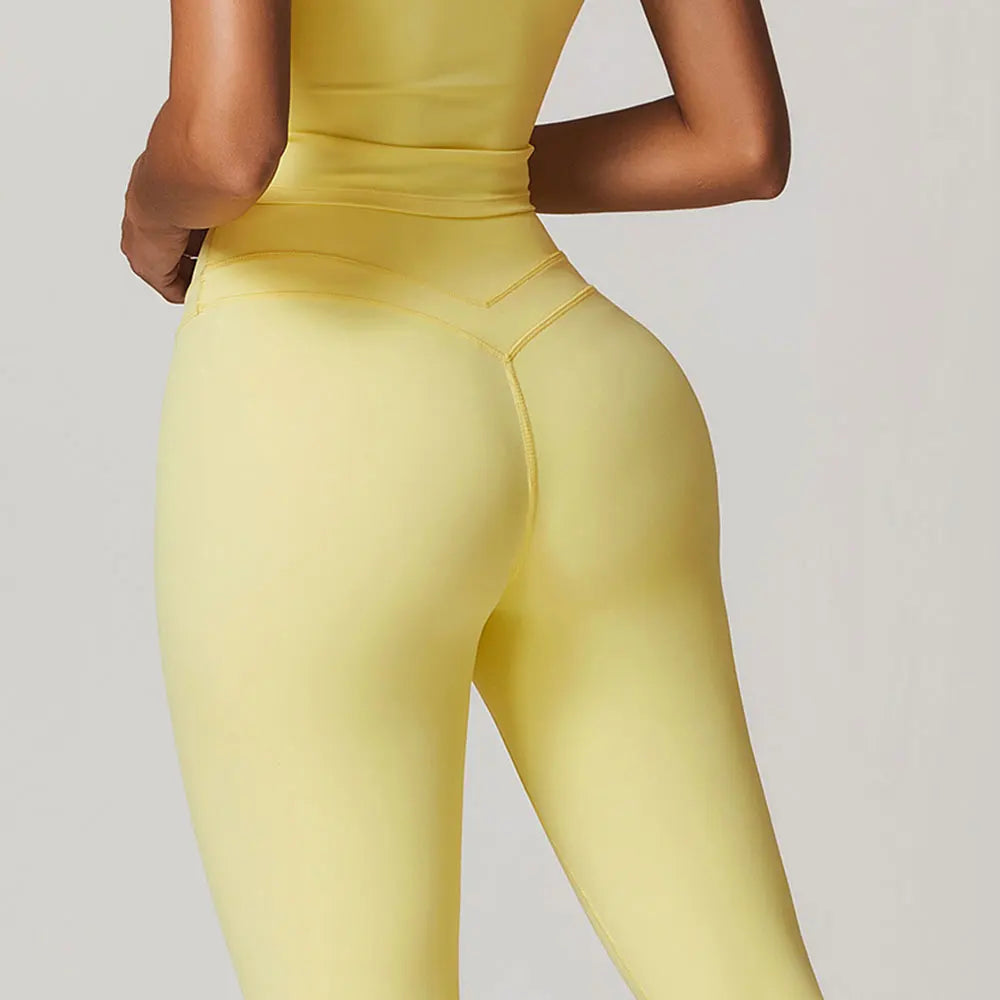 Legging Fit Diamond Cintura Alta – Tecido Respirável e Conforto Premium