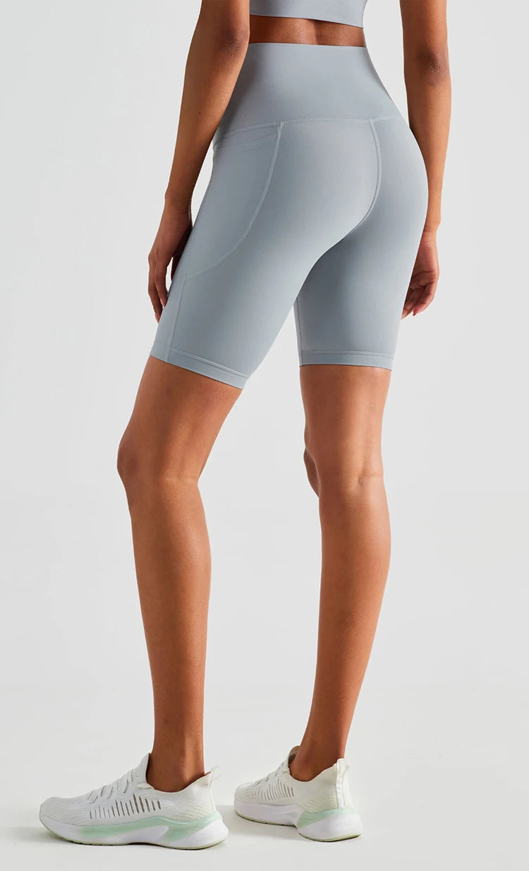 Short Fit Diamond High Waist Soft Stretch - Conforto, Sustentação e Elegância Esportiva.