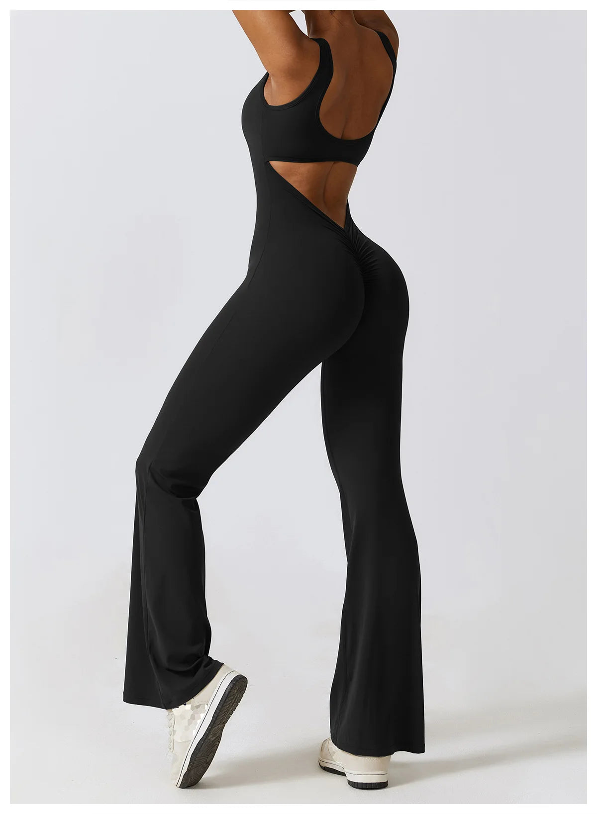 Macacão Bumbum Franzido Fit Diamond – Push Up, Stretch & Lifestyle Fitness