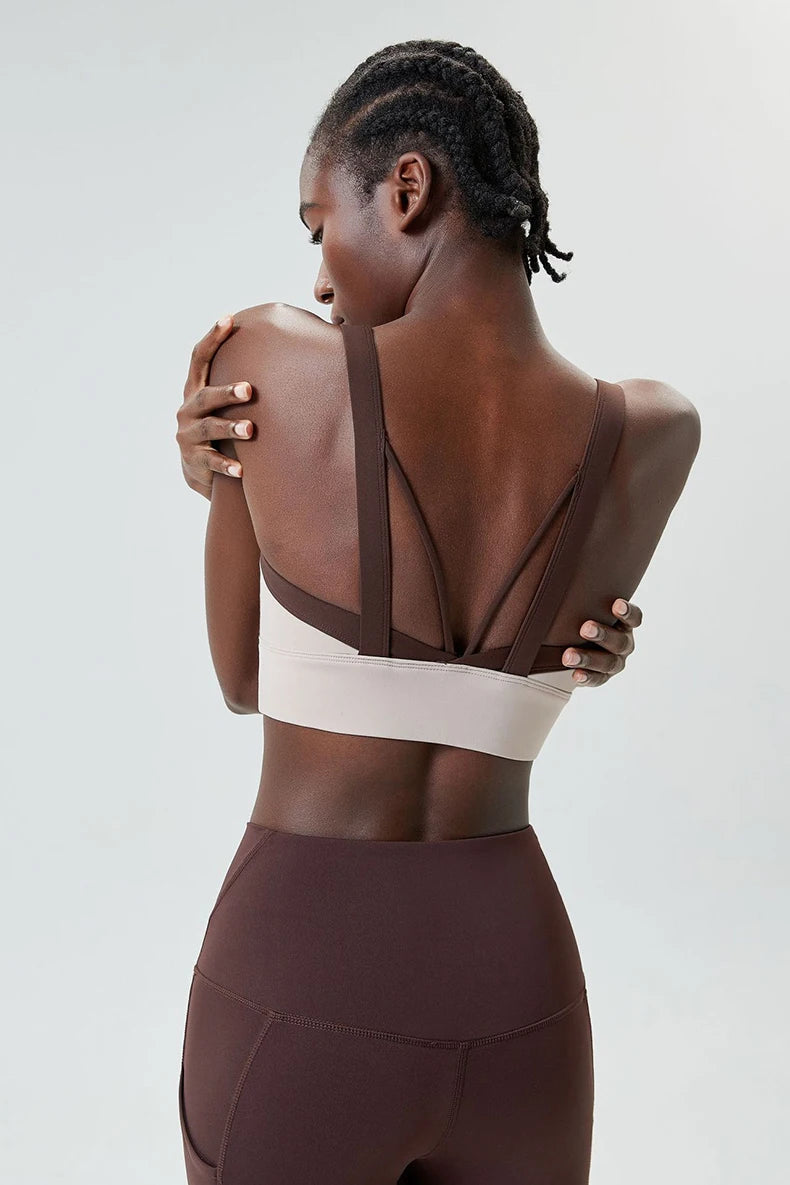 Conjunto Fitness Feminino Fit Diamonds High Impact — Top + Legging com Bolsos e Compressão Premium