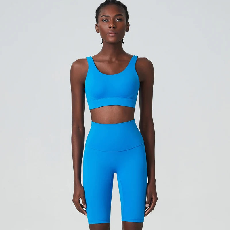 Conjunto Fitness Feminino 2 Peças Fit Diamond – Summer Shorts + Top Super Stretch