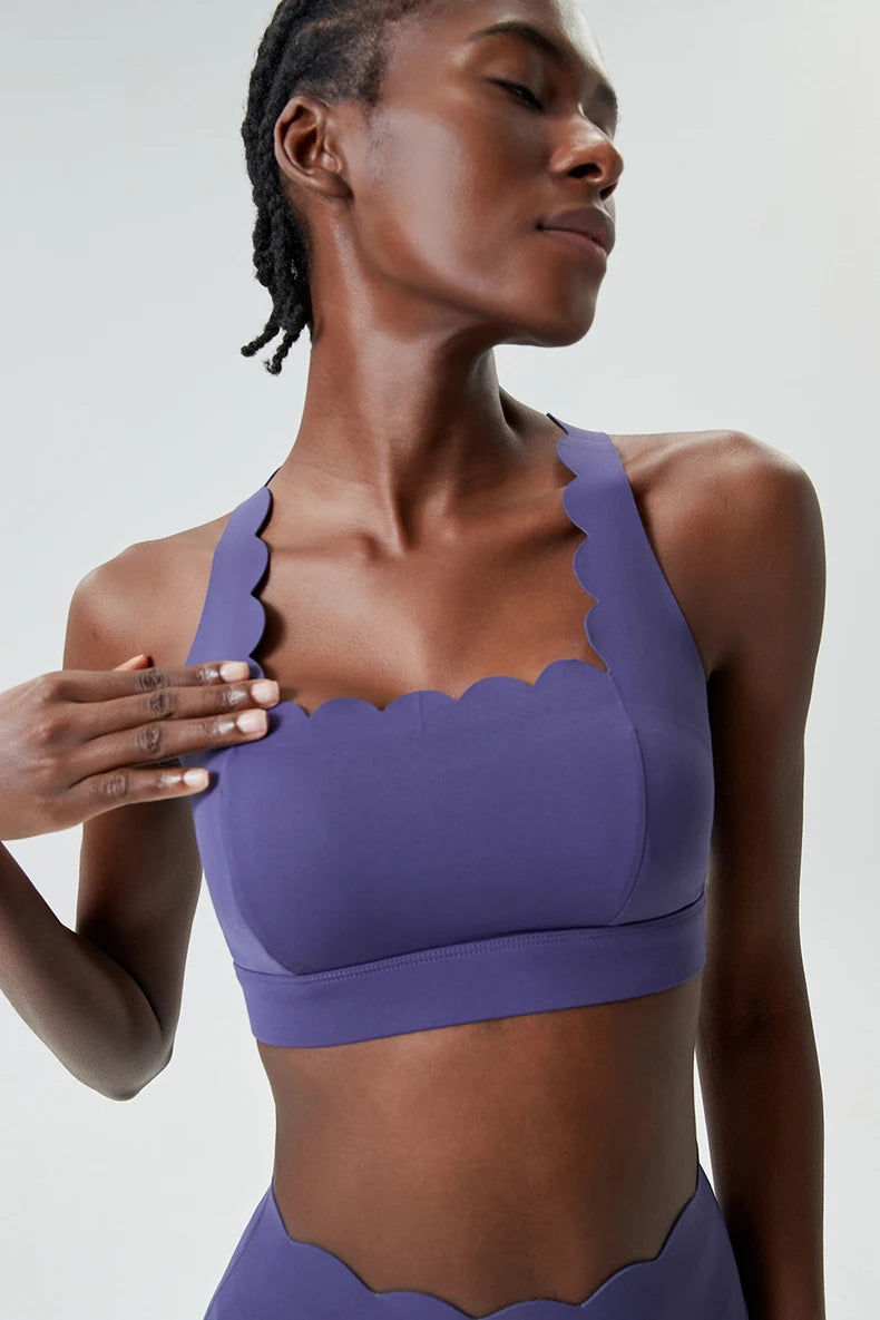 Top Esportivo Feminino Fit Diamond – Buttery Soft Decote Quadrado Sexy Back
