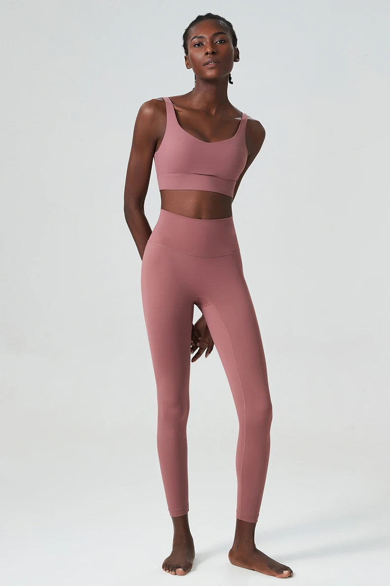Conjunto Fitness Feminino 2 Peças Fit Diamond – Buttery Soft Slim Fit Respirável