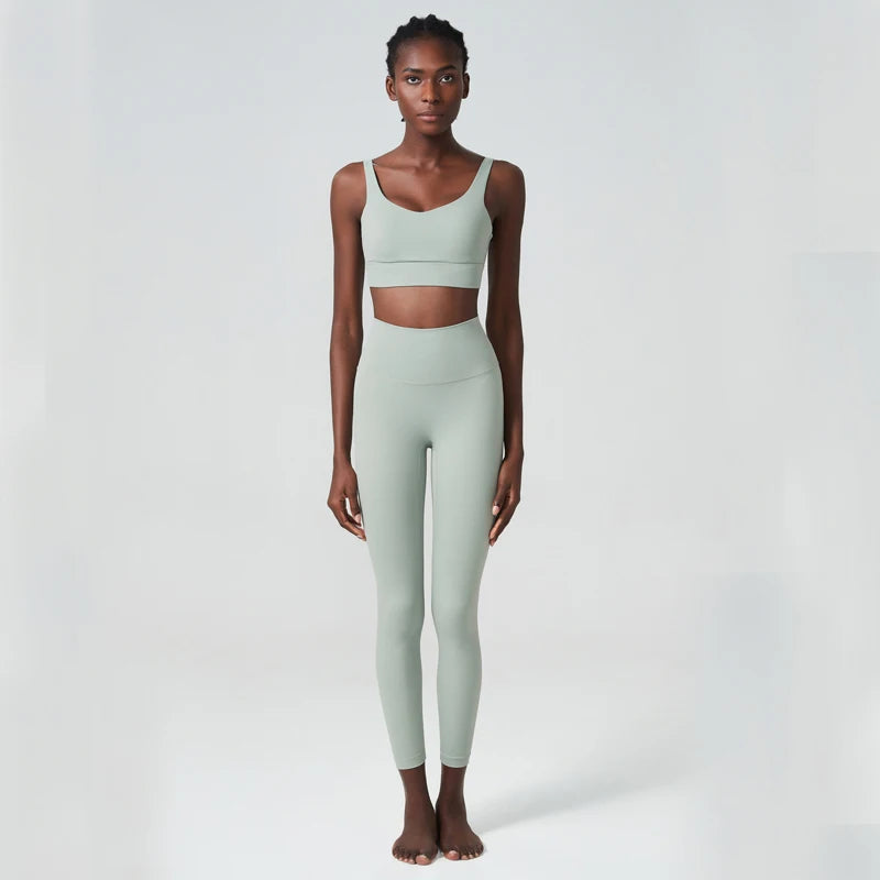 Conjunto Fitness Feminino 2 Peças Fit Diamond – Buttery Soft Slim Fit Respirável