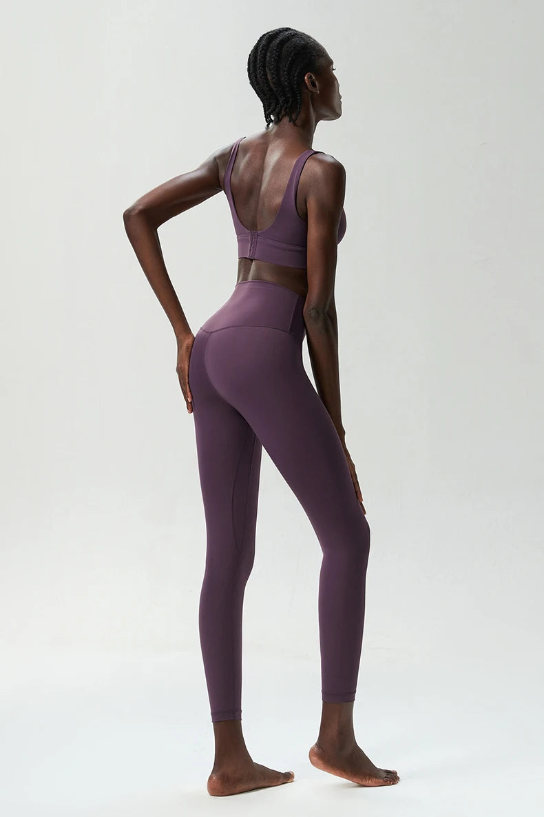 Conjunto Fitness Feminino 2 Peças Fit Diamond – Buttery Soft Slim Fit Respirável