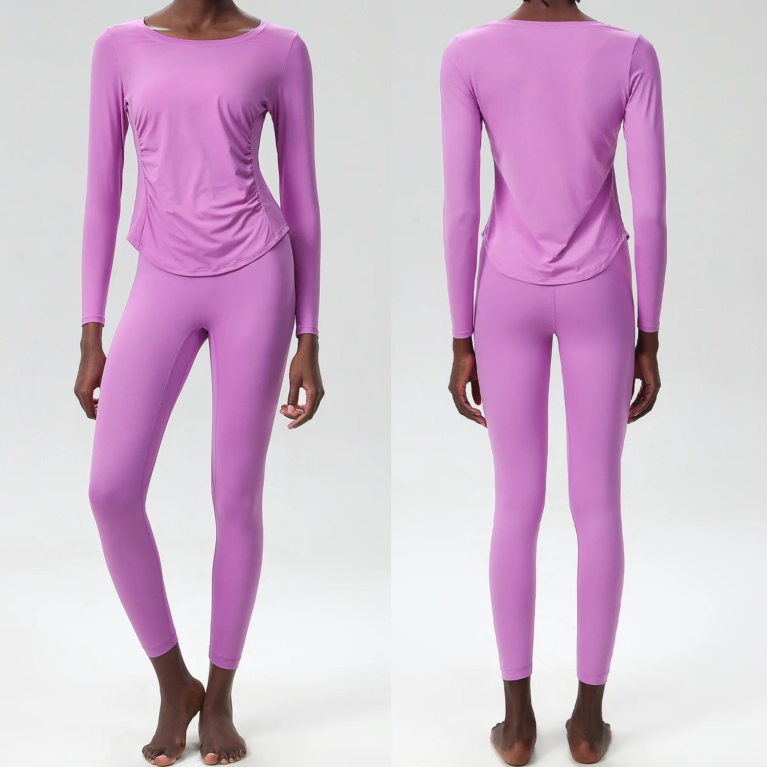 Conjunto Fitness Feminino 2 Peças Fit Diamond – Buttery Soft Slim Fit