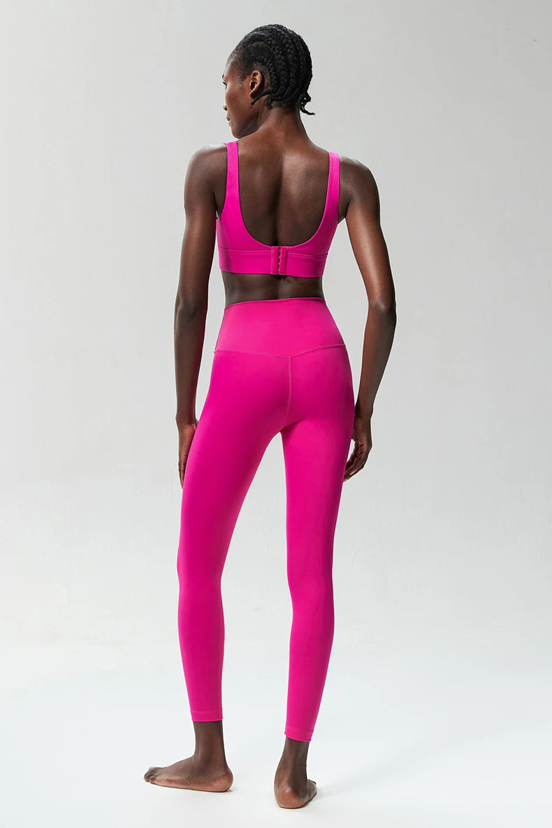 Conjunto Fitness Feminino 2 Peças Fit Diamond – Buttery Soft Slim Fit Respirável