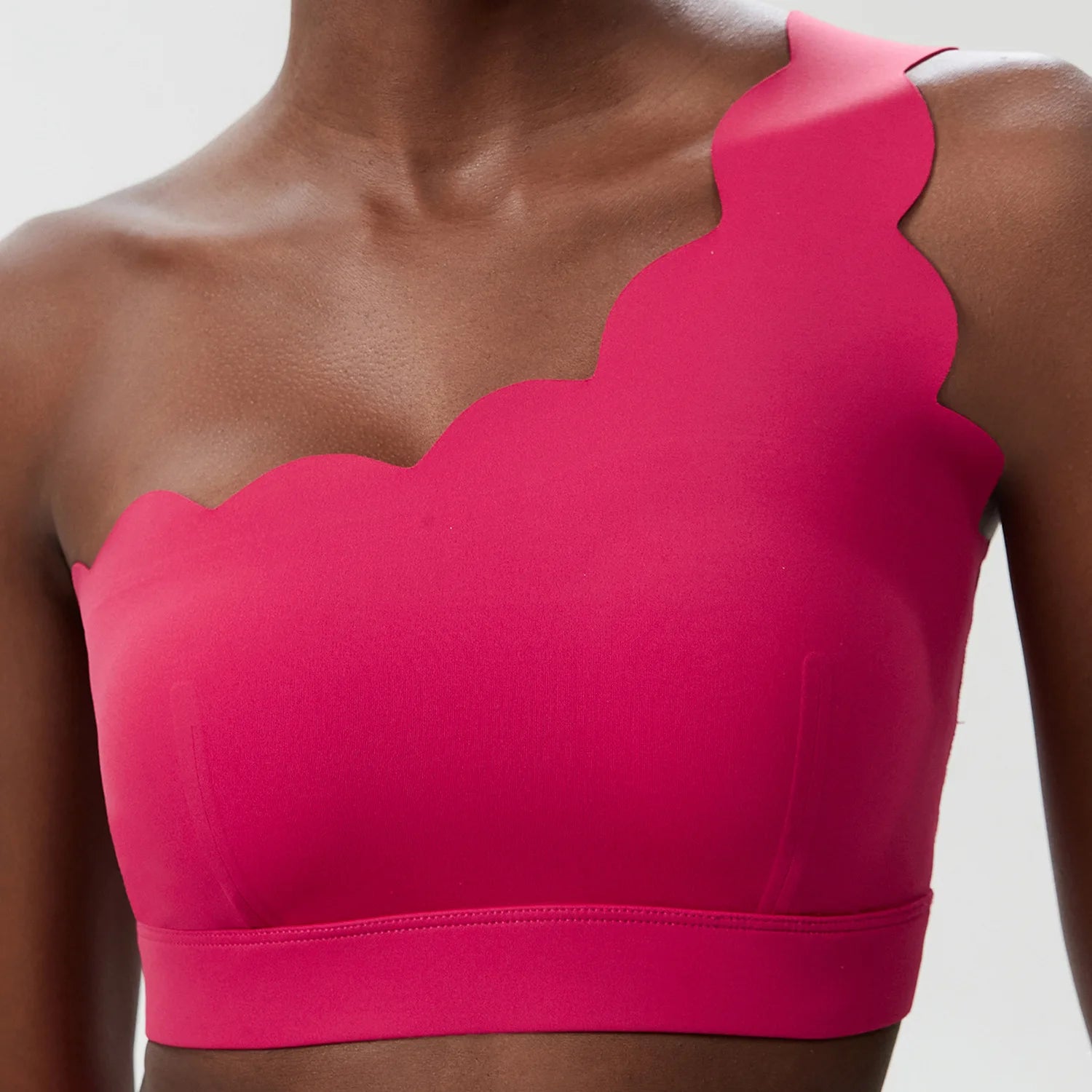 Top Esportivo Feminino Fit Diamond – Single Strap Slim Fit