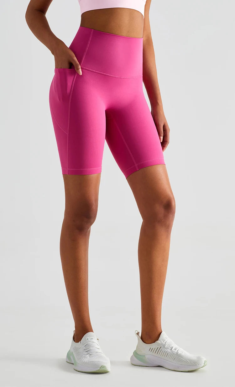 Short Fit Diamond High Waist Soft Stretch - Conforto, Sustentação e Elegância Esportiva.
