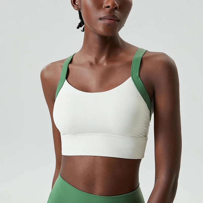 Top Esportivo Feminino Alta Sustentação  Fit Diamond – Buttery Soft Sexy Back