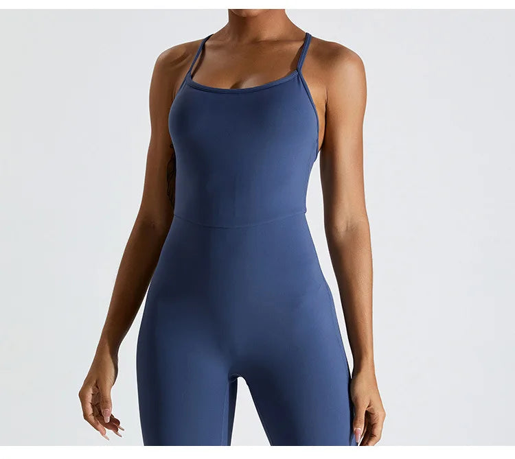 Macacão Fitness Feminino Seamless Sem Manga – Push Up One Piece | Fit Diamond