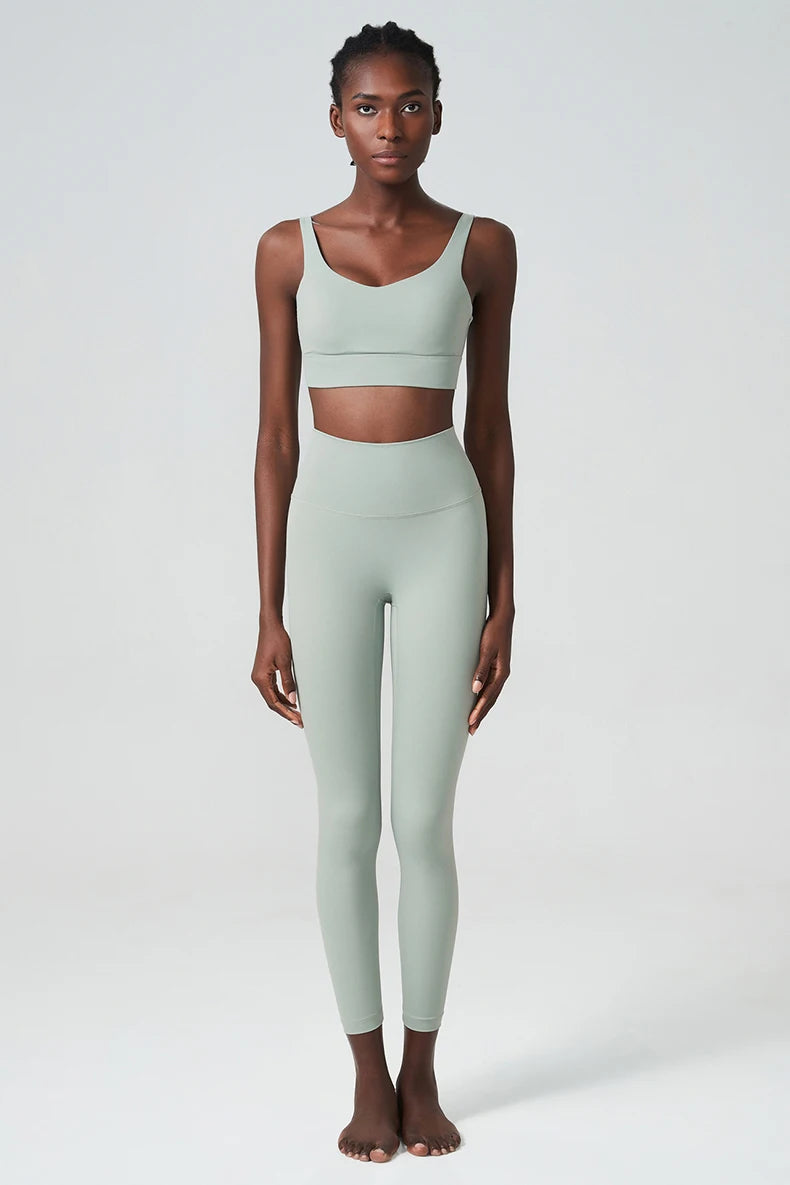 Conjunto Fitness Feminino 2 Peças Fit Diamond – Buttery Soft Slim Fit Respirável