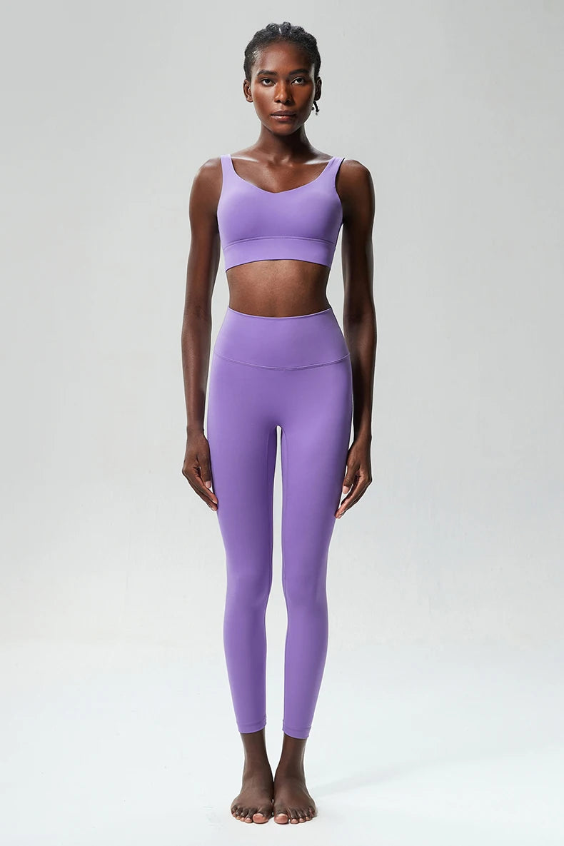 Conjunto Fitness Feminino 2 Peças Fit Diamond – Buttery Soft Slim Fit Respirável