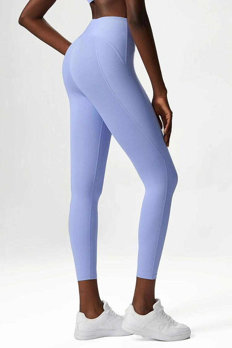 Conjunto Fitness Feminino 2 Peças Fit Diamond – Top + Legging Cintura Alta Slim Fit