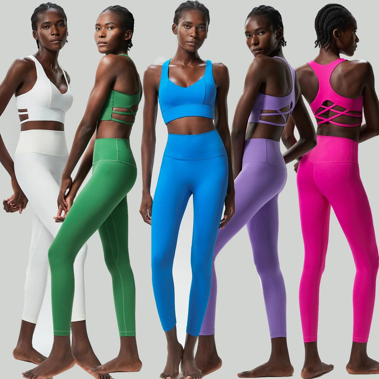 Conjunto Fitness Feminino 2 Peças Fit Diamond – Buttery Soft Slim Fit