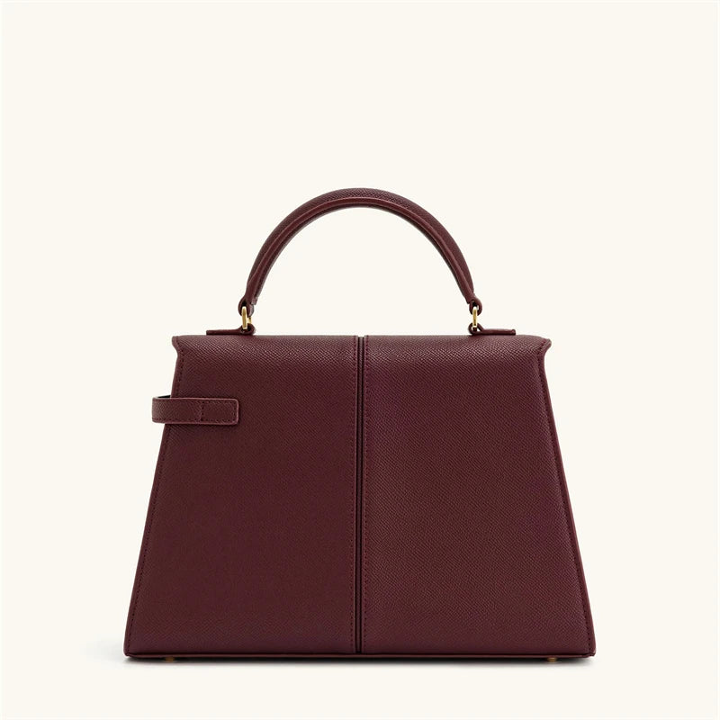 Bolsa Feminina Elise Couro Legitimo – Crossbody Quadrada 2025