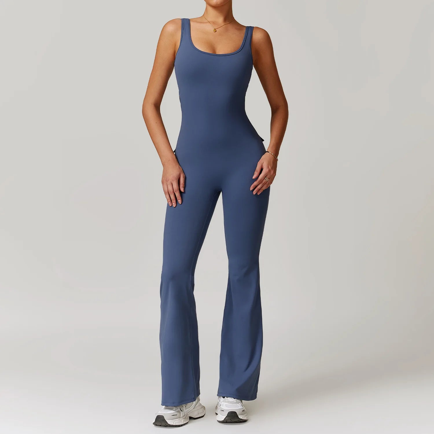 Macacão Fitness Feminino Decote V nas Costas com Bolsos – One Piece | Fit Diamond