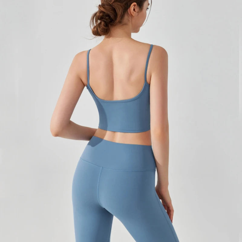 Conjunto Fitness Feminino Fit Diamonds 2 Peças — Top + Legging Buttery Soft Super Stretch de Secagem Rápida