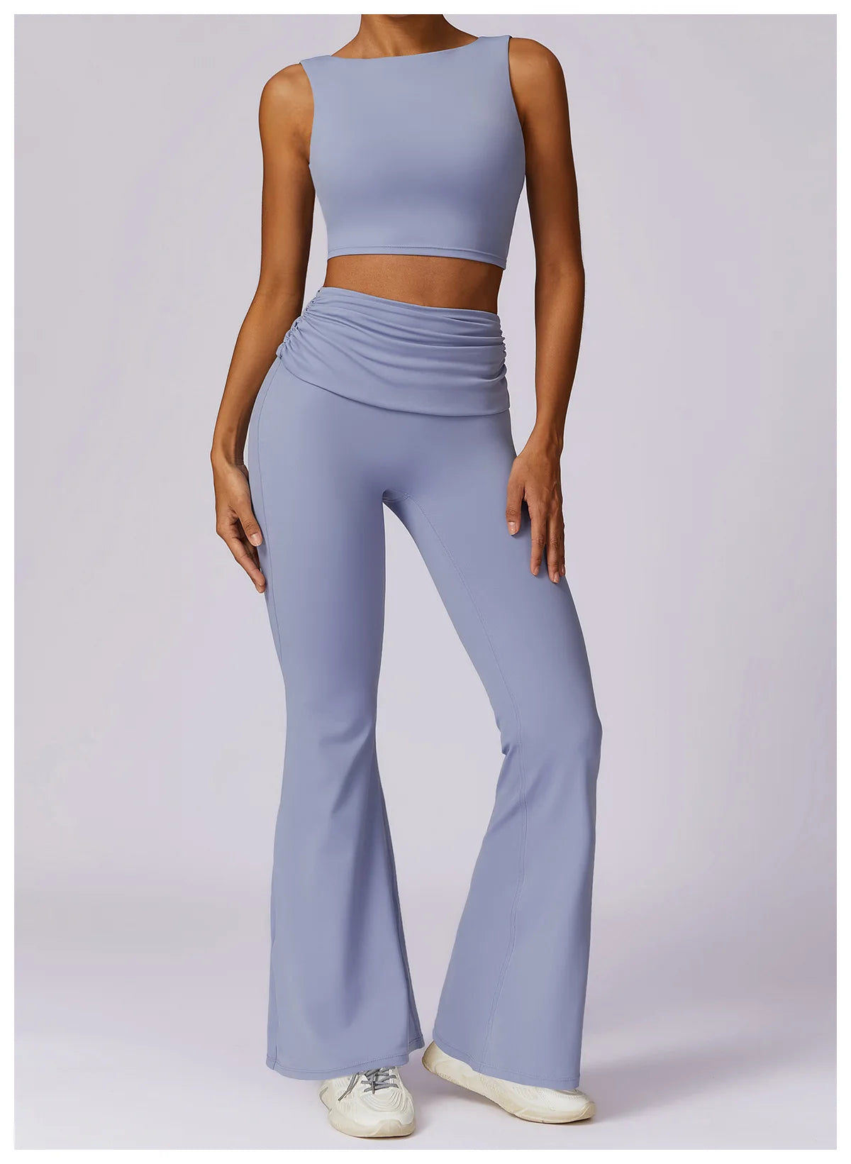 Top Esportivo Modelo Crop Top | Yoga & Academia