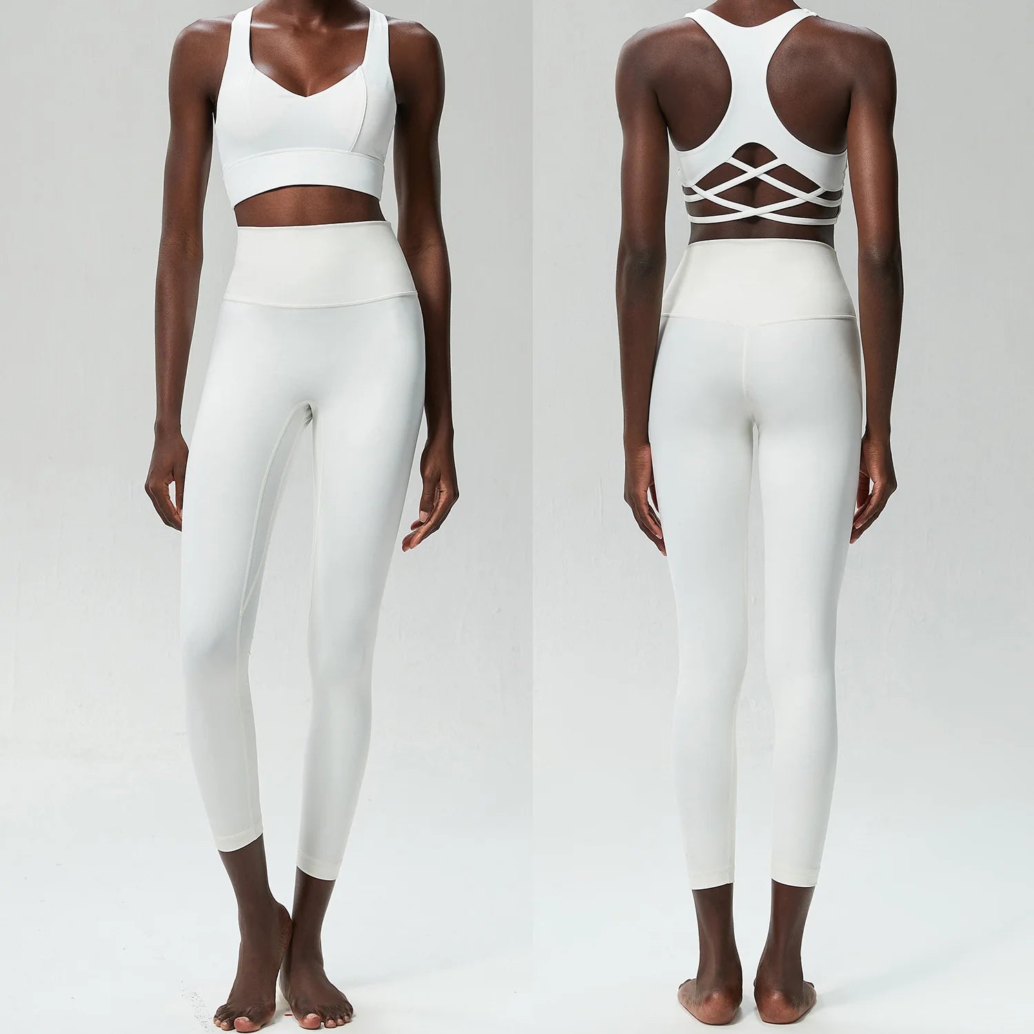 Conjunto Fitness Feminino 2 Peças Fit Diamond – Buttery Soft Slim Fit