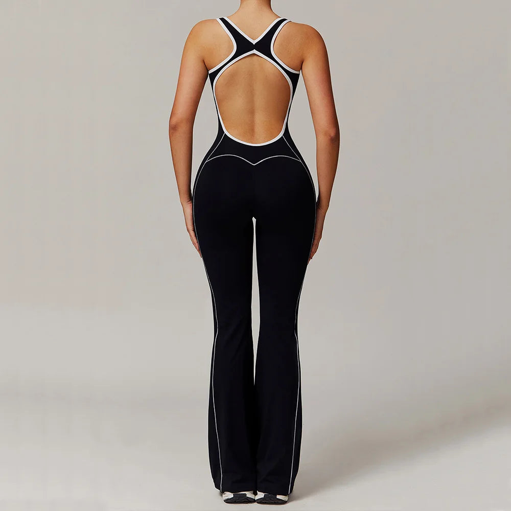 Macacão Fitness Feminino Sem Manga – Push Up One Piece | Fit Diamond