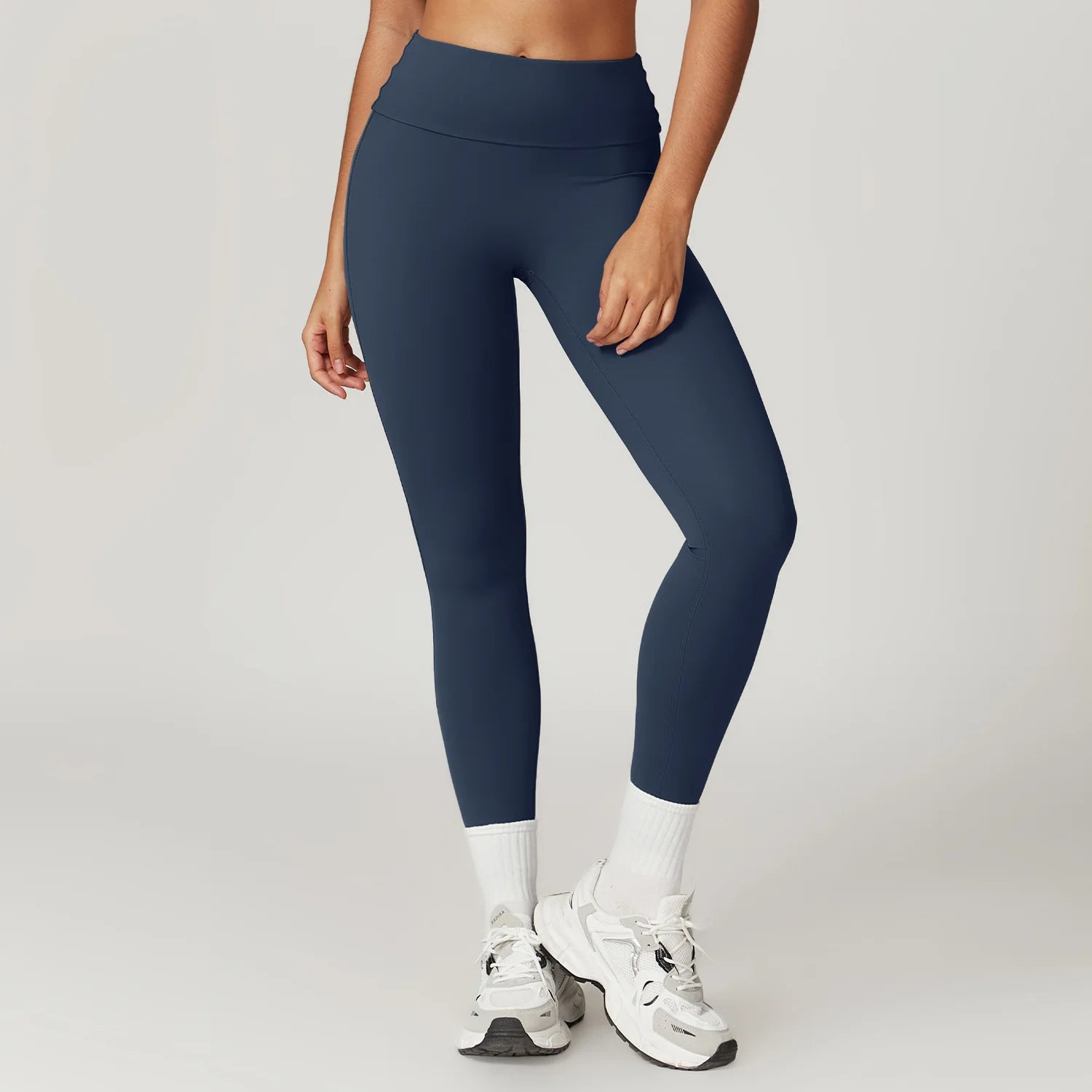 Legging Cintura Alta Slim – Push Up, Secagem Rápida e Alta Elasticidade para Academia e Yoga