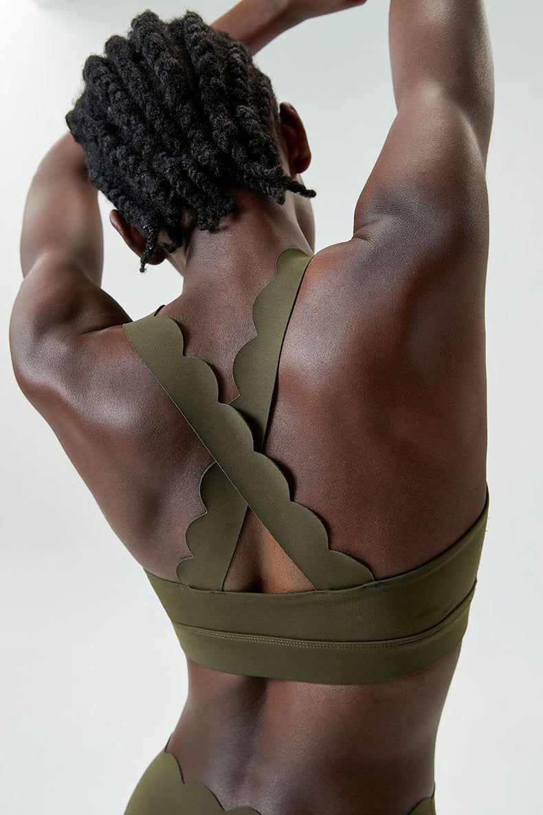 Top Esportivo Feminino Fit Diamond – Buttery Soft Decote Quadrado Sexy Back