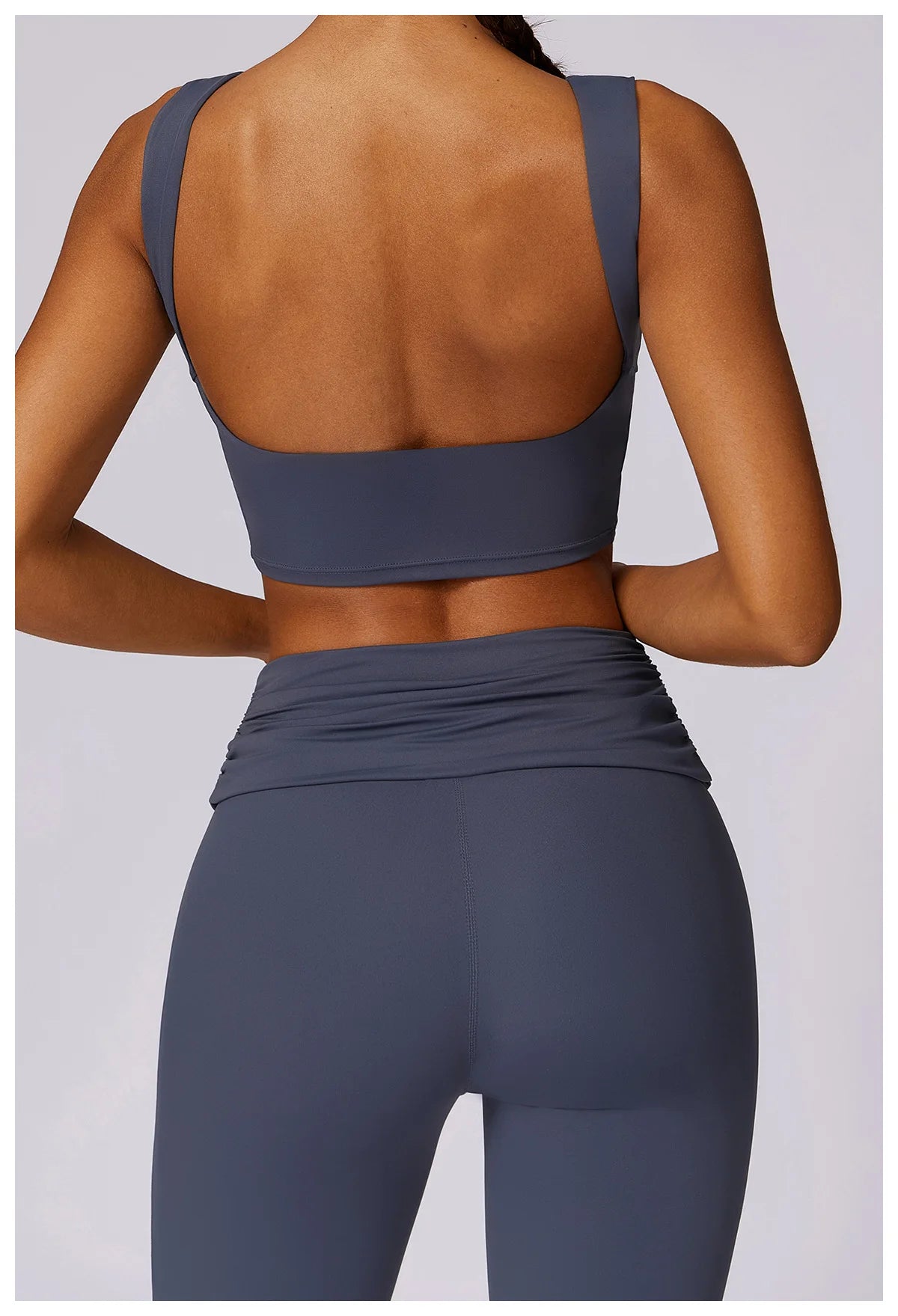 Top Esportivo Modelo Crop Top | Yoga & Academia
