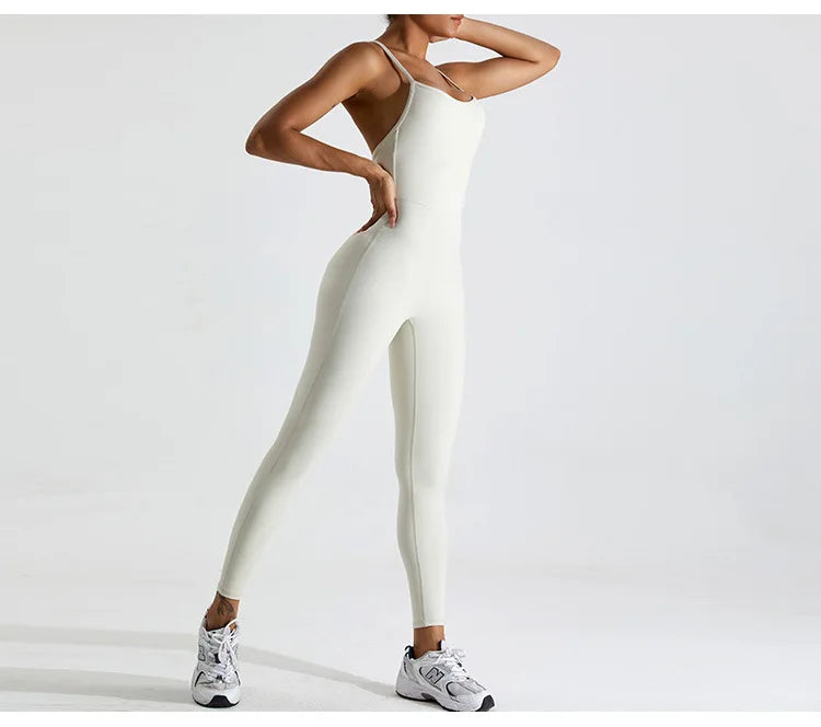Macacão Fitness Feminino Seamless Sem Manga – Push Up One Piece | Fit Diamond