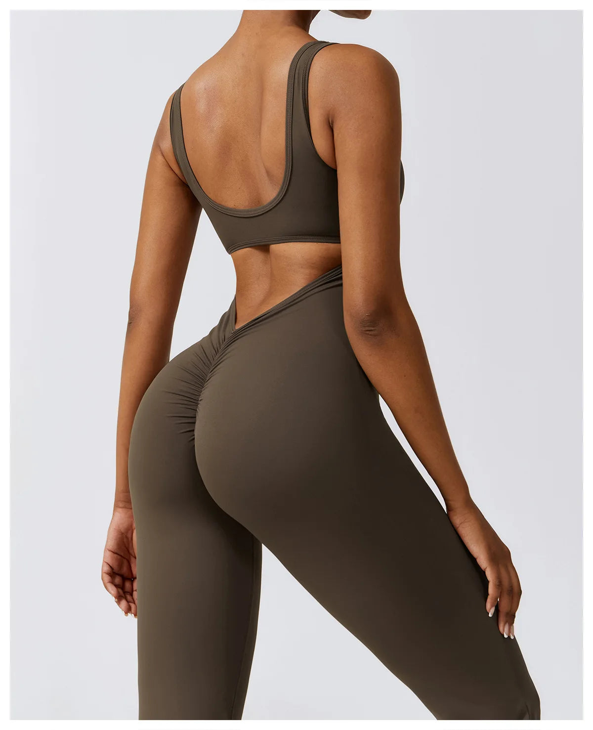 Macacão Bumbum Franzido Fit Diamond – Push Up, Stretch & Lifestyle Fitness