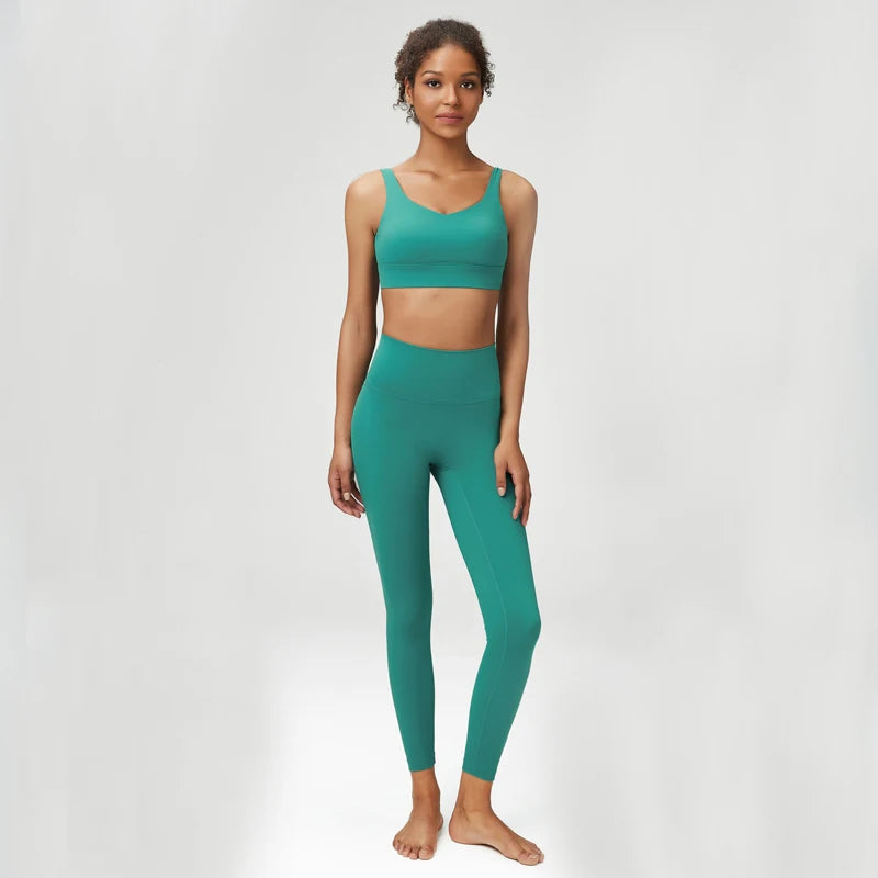 Conjunto Fitness Feminino 2 Peças Fit Diamond – Buttery Soft Slim Fit Respirável