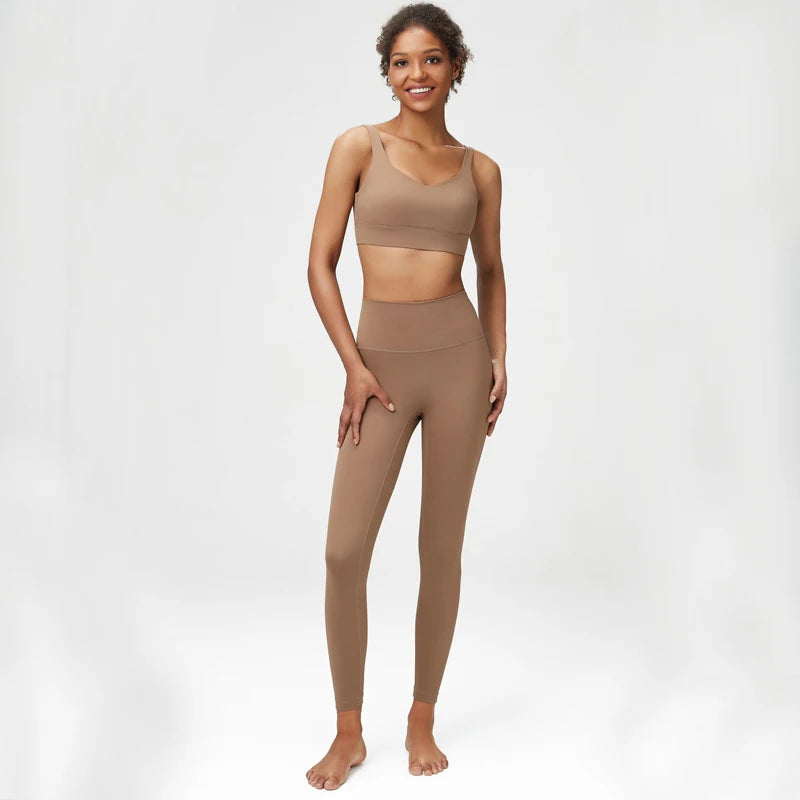 Conjunto Fitness Feminino 2 Peças Fit Diamond – Buttery Soft Slim Fit Respirável