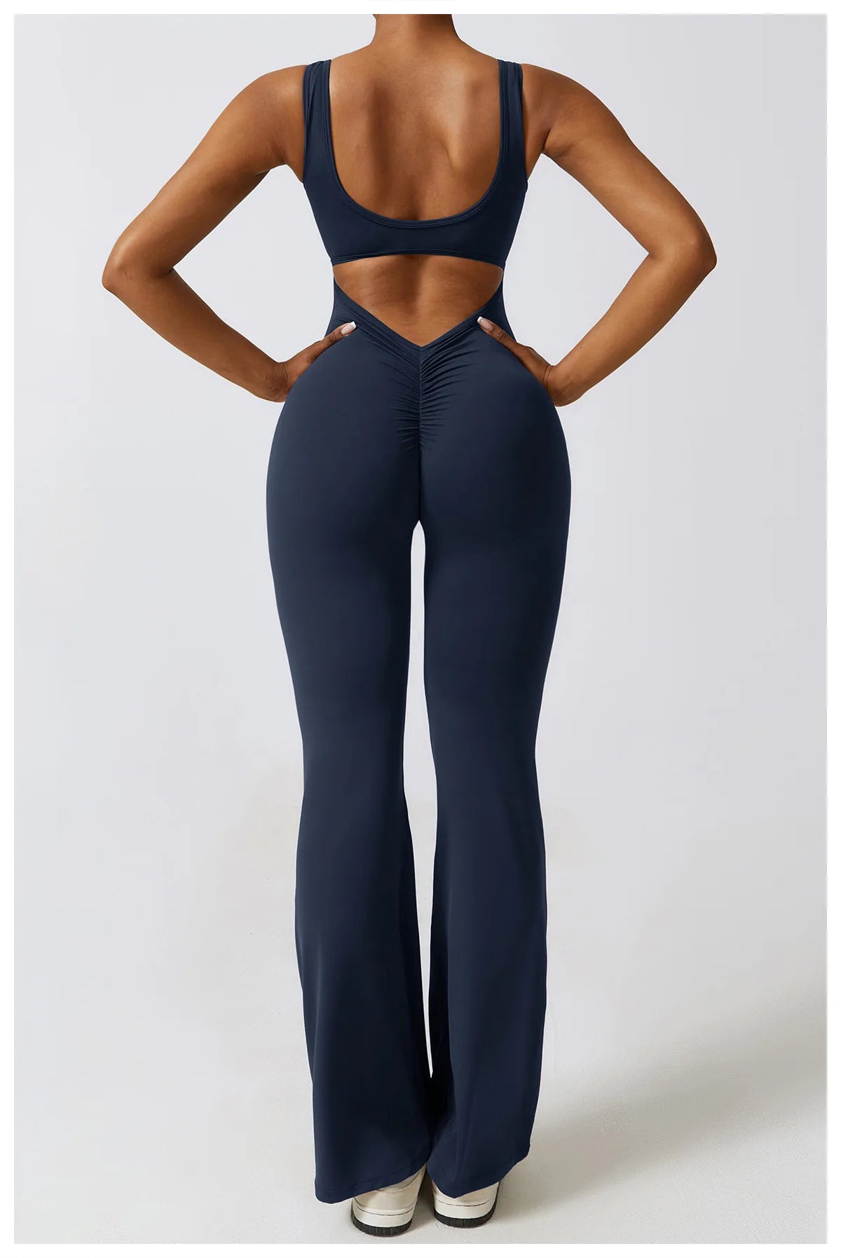 Macacão Bumbum Franzido Fit Diamond – Push Up, Stretch & Lifestyle Fitness