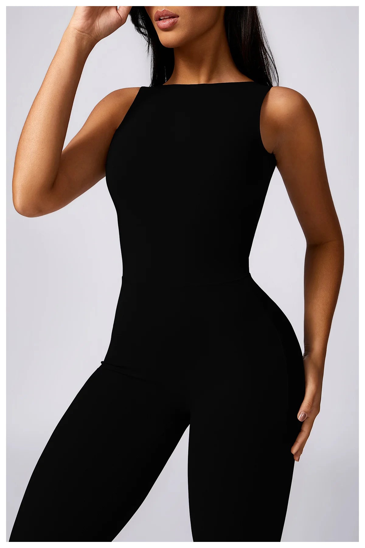 Macacão Fitness Feminino Scrunch Butt Sem Manga – One Piece Push Up | Fit Diamond