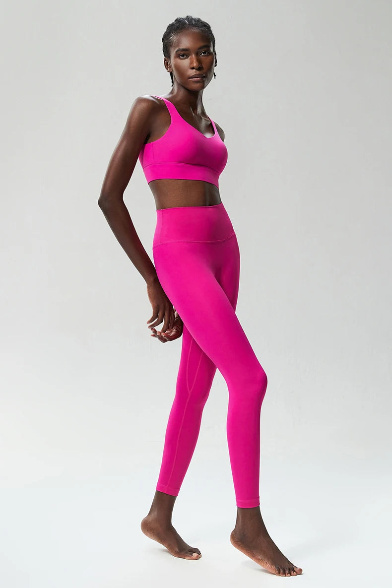 Conjunto Fitness Feminino 2 Peças Fit Diamond – Buttery Soft Slim Fit Respirável