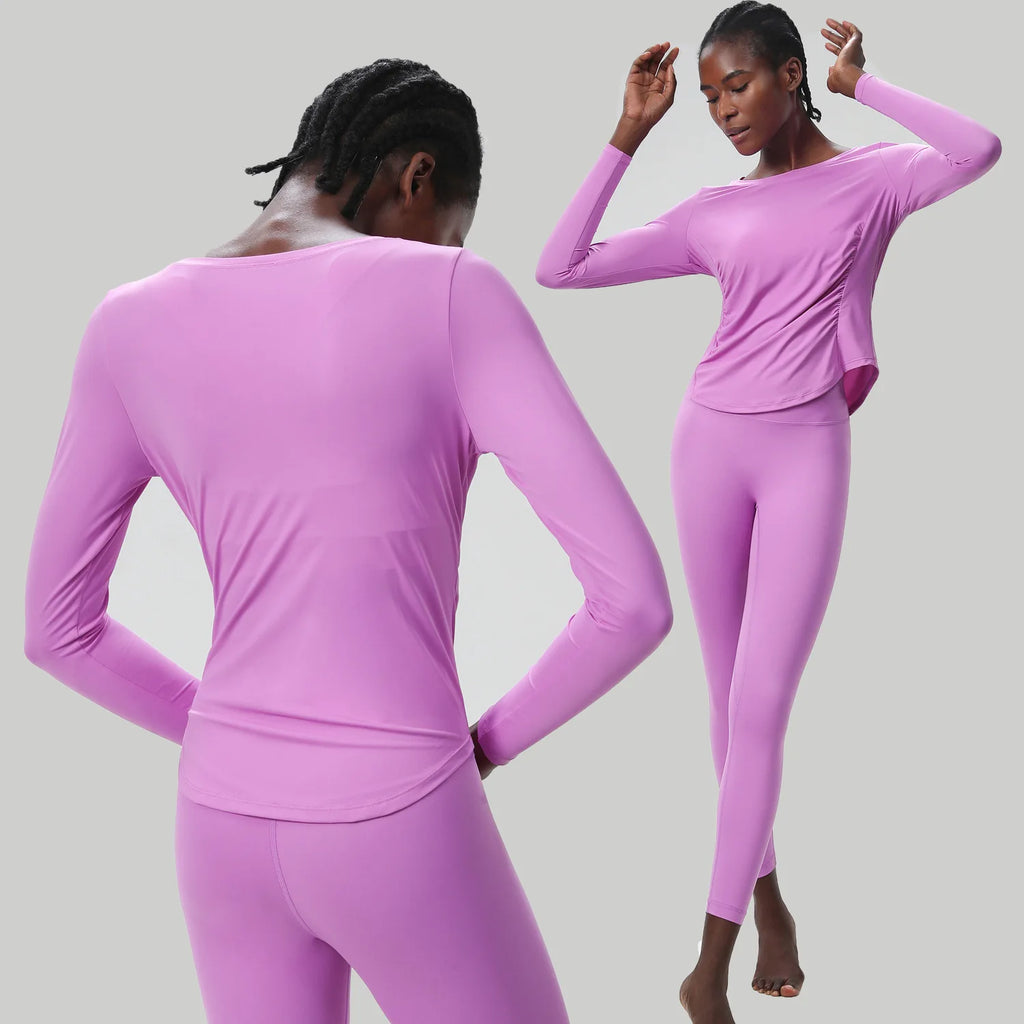 Conjunto Fitness Feminino 2 Peças Fit Diamond – Buttery Soft Slim Fit